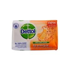 Dettol Anti-Bacterial Soap Re-Energise 90g